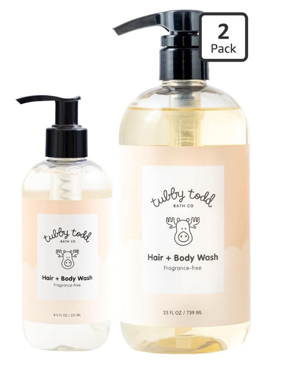 TUBBY TODD Hair + Body Wash - Baby Shampoo and Body Wash